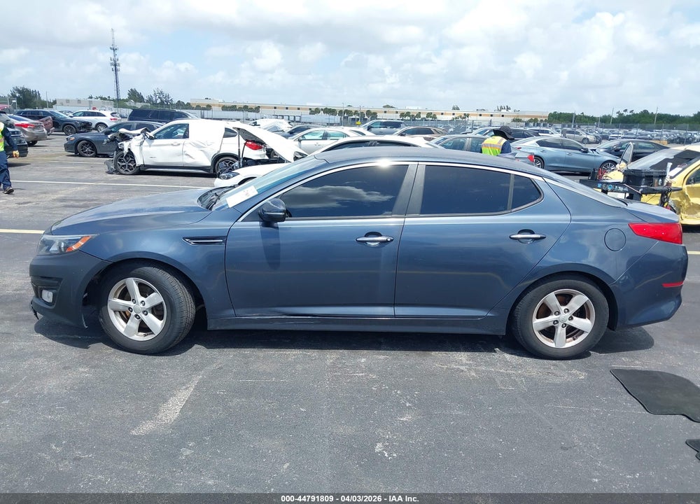 2015 KIA OPTIMA LX VIN: KNAGM4A7XF5553835