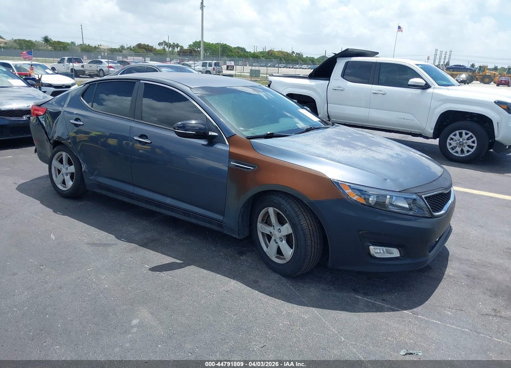 2015 KIA OPTIMA LX VIN: KNAGM4A7XF5553835