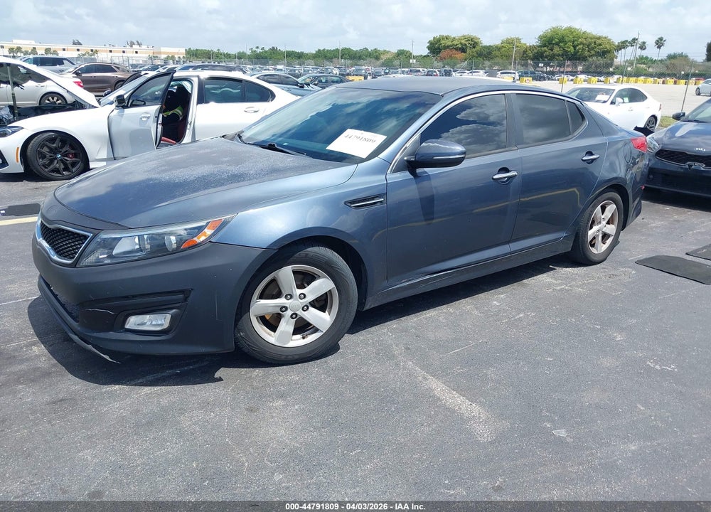 2015 KIA OPTIMA LX VIN: KNAGM4A7XF5553835