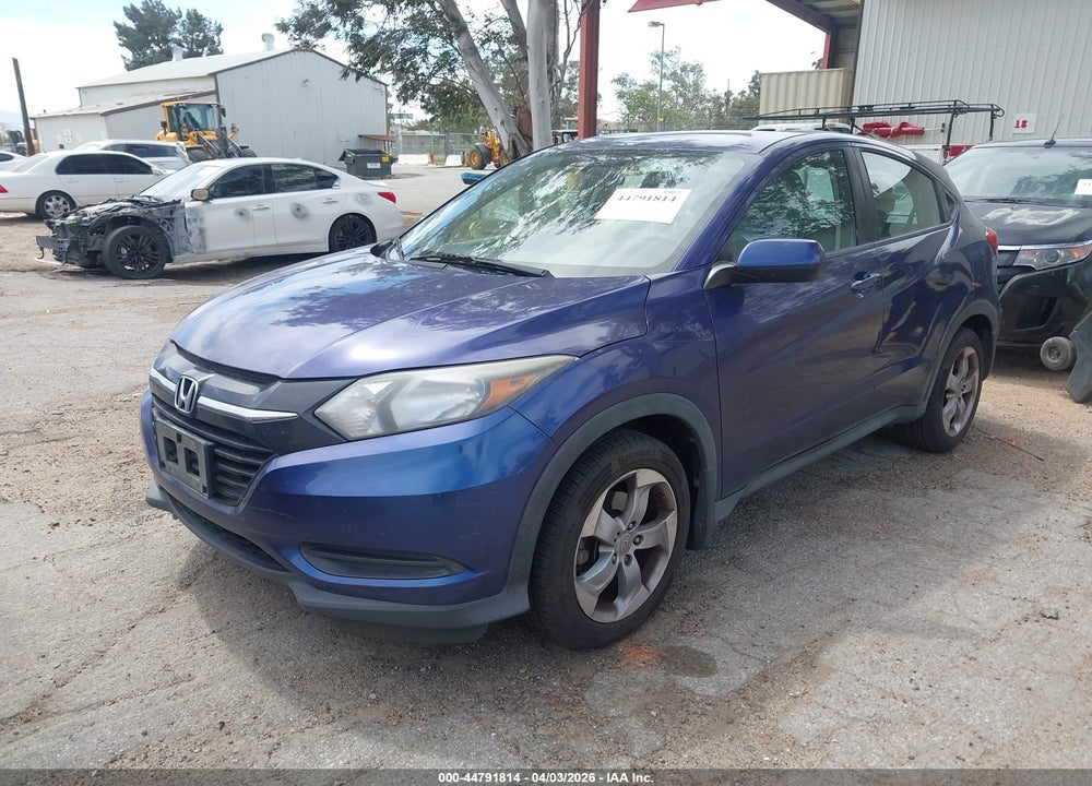 2016 HONDA HR-V LX VIN: 3CZRU5H30GM755352