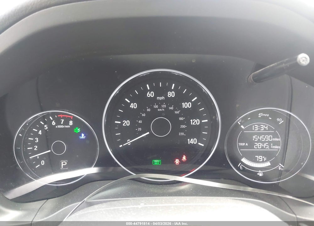 2016 HONDA HR-V LX VIN: 3CZRU5H30GM755352