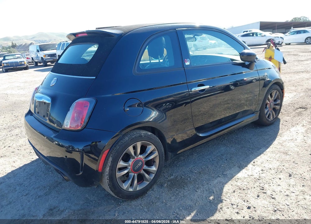 2014 FIAT 500C GQ EDITION VIN: 3C3CFFJH6ET190193
