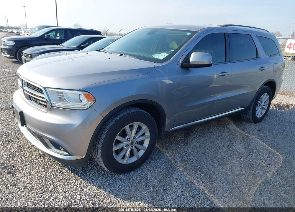 2019 DODGE DURANGO SXT AWD VIN: 1C4RDJAG2KC744410