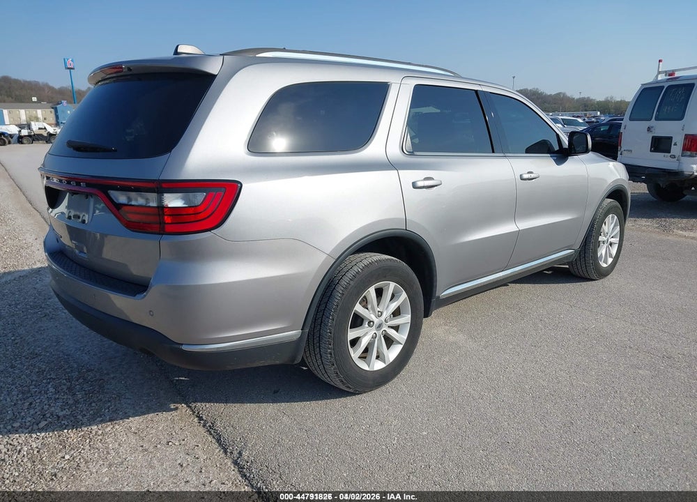 2019 DODGE DURANGO SXT AWD VIN: 1C4RDJAG2KC744410