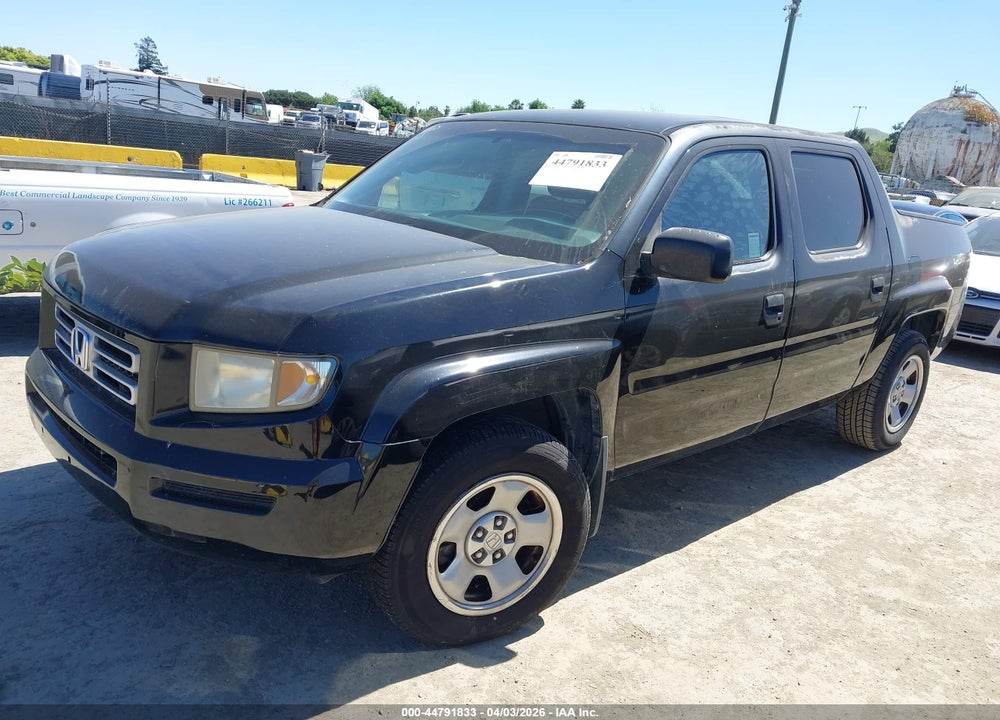 2007 HONDA RIDGELINE RT VIN: 2HJYK16217H526960