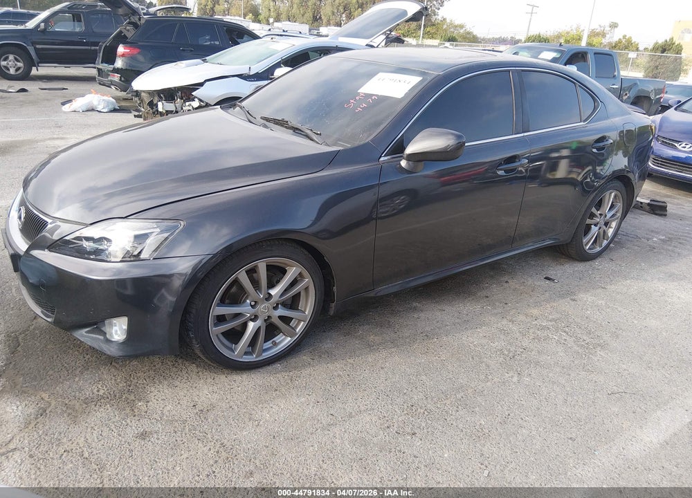 2008 LEXUS IS 250 VIN: JTHBK262885068275