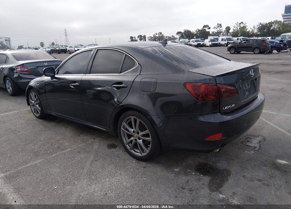2008 LEXUS IS 250 VIN: JTHBK262885068275