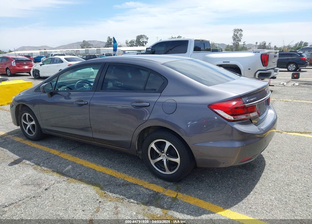 2015 HONDA CIVIC SE VIN: 19XFB2F78FE275460