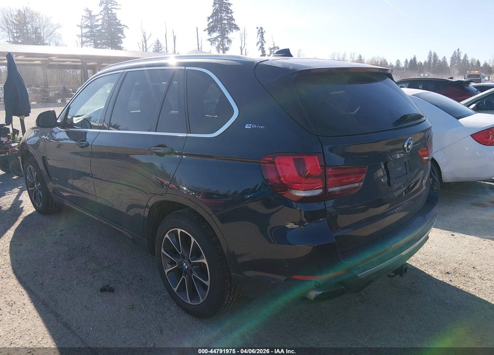 2017 BMW X5 EDRIVE XDRIVE40E IPERFORMANCE VIN: 5UXKT0C37H0S80807