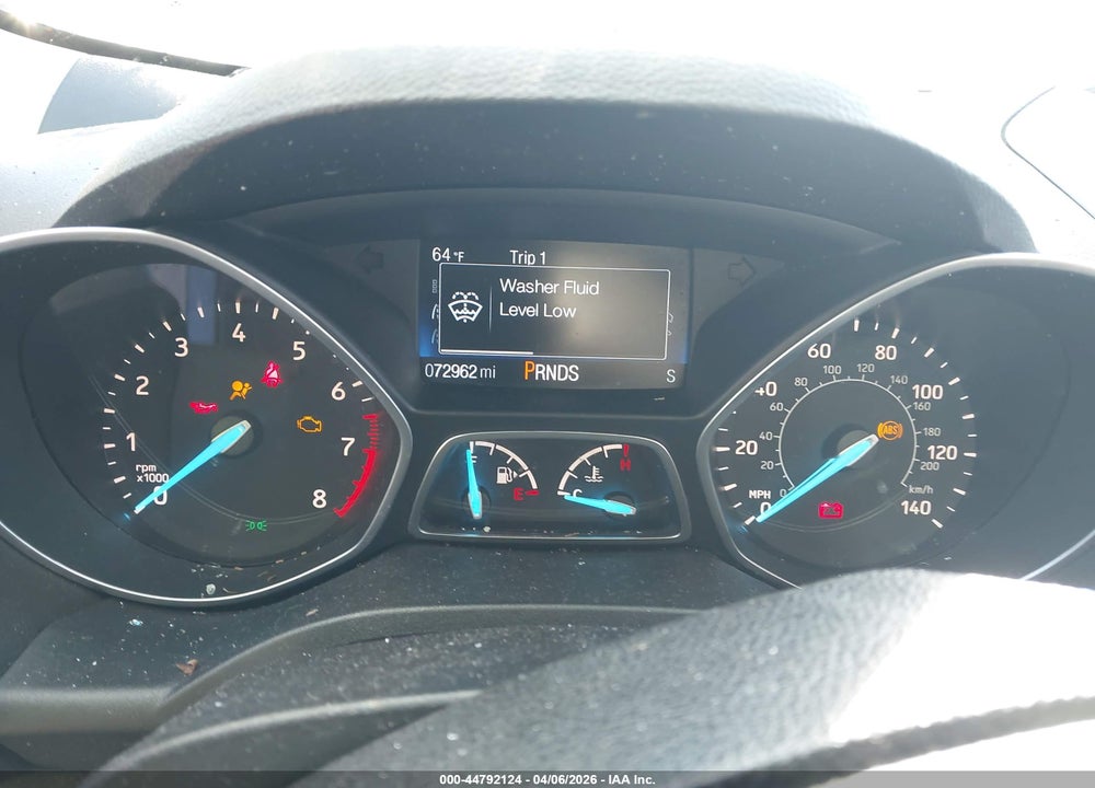 2018 FORD ESCAPE S VIN: 1FMCU0F72JUA31570