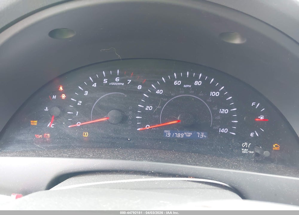 2010 TOYOTA CAMRY LE VIN: 4T4BF3EK0AR005018