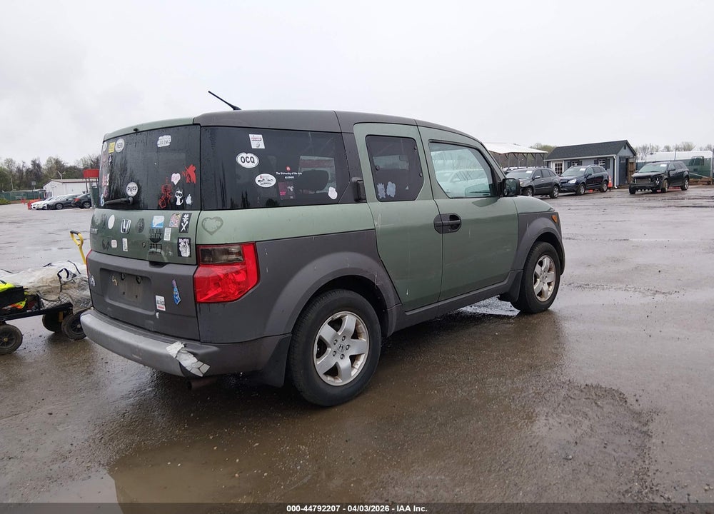 2003 HONDA ELEMENT EX VIN: 5J6YH28553L043348