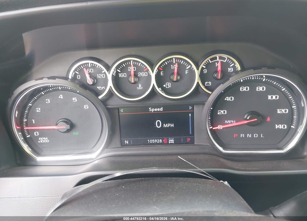2021 CHEVROLET SILVERADO 2500HD 4WD  STANDARD BED LT VIN: 1GC1YNE76MF226613