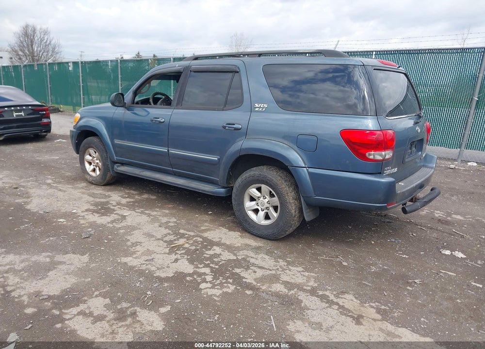 2005 TOYOTA SEQUOIA SR5 V8 VIN: 5TDBT44A15S254041
