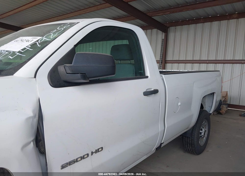 2017 CHEVROLET SILVERADO 2500HD WT VIN: 1GC0CUEG6HZ172187