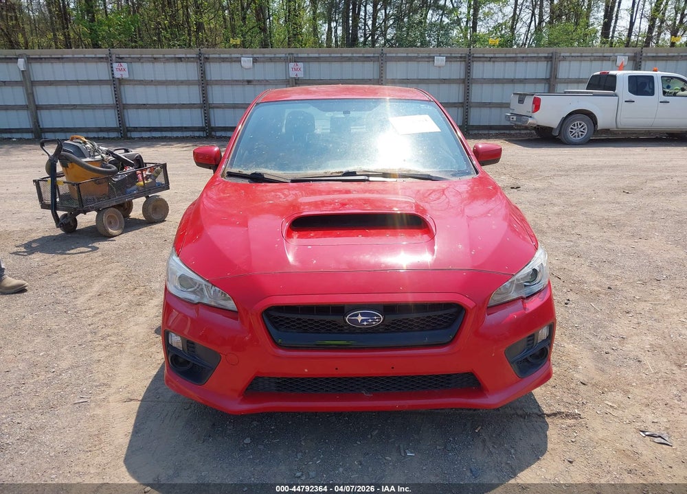 2017 SUBARU WRX VIN: JF1VA1B65H9801420