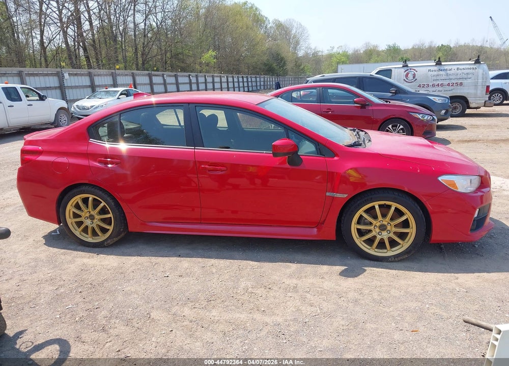 2017 SUBARU WRX VIN: JF1VA1B65H9801420
