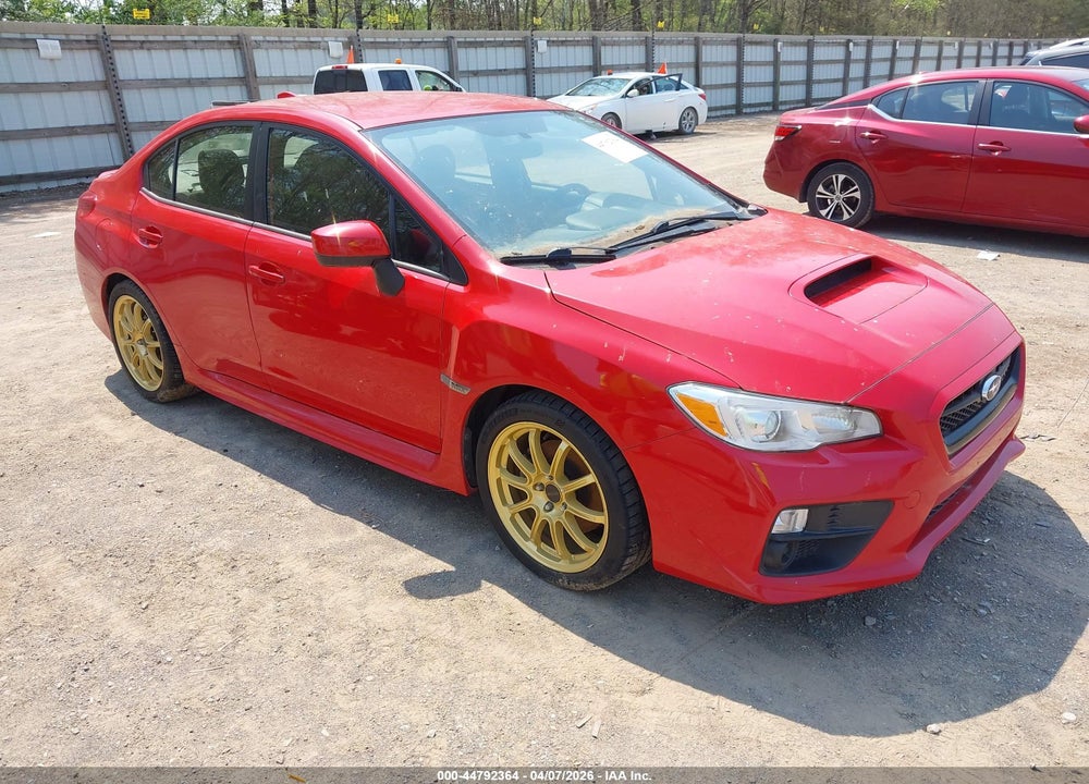 2017 SUBARU WRX VIN: JF1VA1B65H9801420