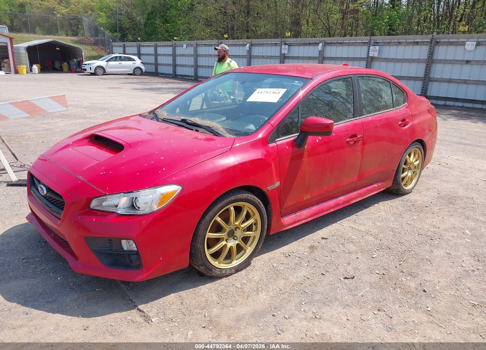 2017 SUBARU WRX VIN: JF1VA1B65H9801420