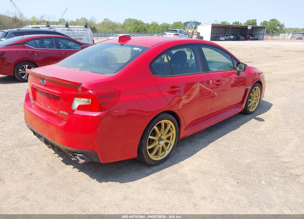 2017 SUBARU WRX VIN: JF1VA1B65H9801420