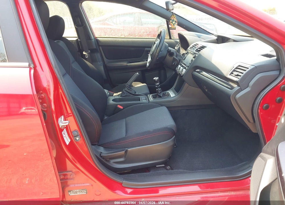 2017 SUBARU WRX VIN: JF1VA1B65H9801420