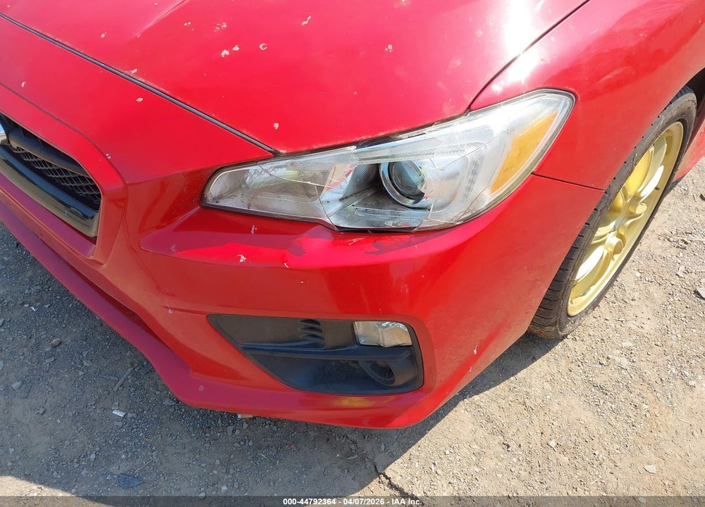 2017 SUBARU WRX VIN: JF1VA1B65H9801420