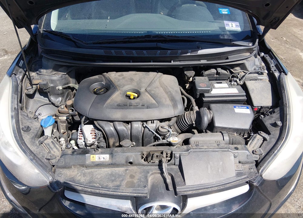 2015 HYUNDAI ELANTRA SPORT VIN: KMHDH4AH5FU229177