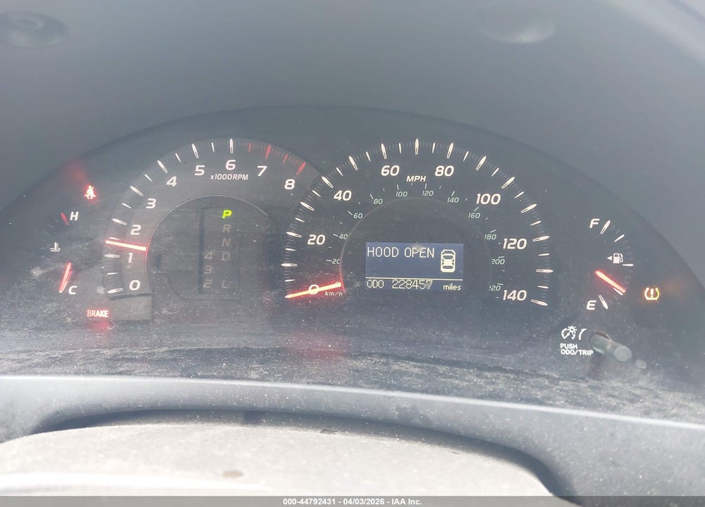 2009 TOYOTA CAMRY XLE VIN: JTNBE46K393162237