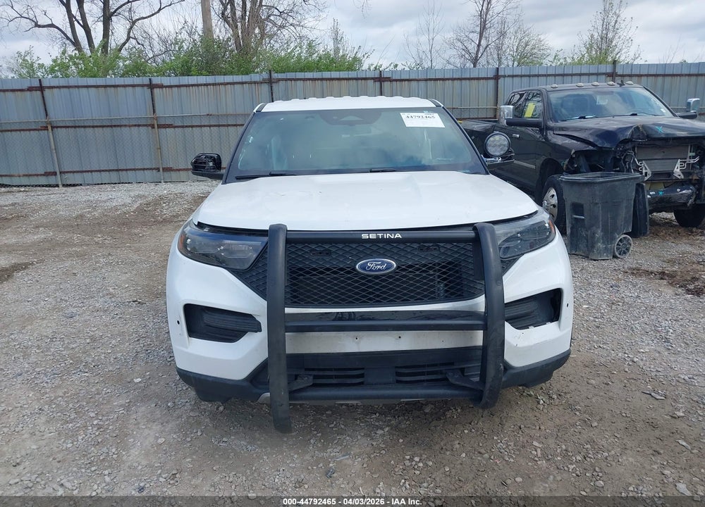 2025 FORD POLICE INTERCEPTOR UTILITY VIN: 1FM5K8AB7SGA35476