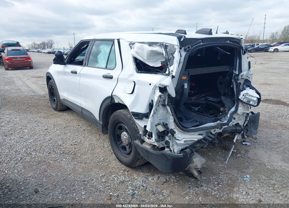2025 FORD POLICE INTERCEPTOR UTILITY VIN: 1FM5K8AB7SGA35476