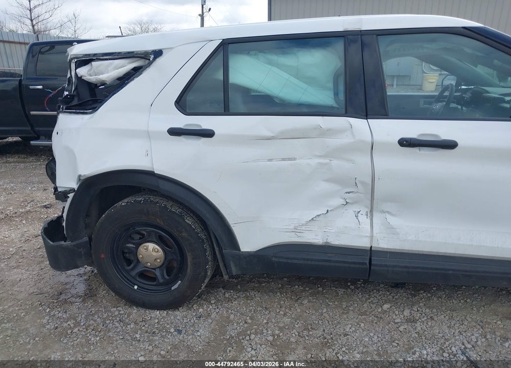2025 FORD POLICE INTERCEPTOR UTILITY VIN: 1FM5K8AB7SGA35476