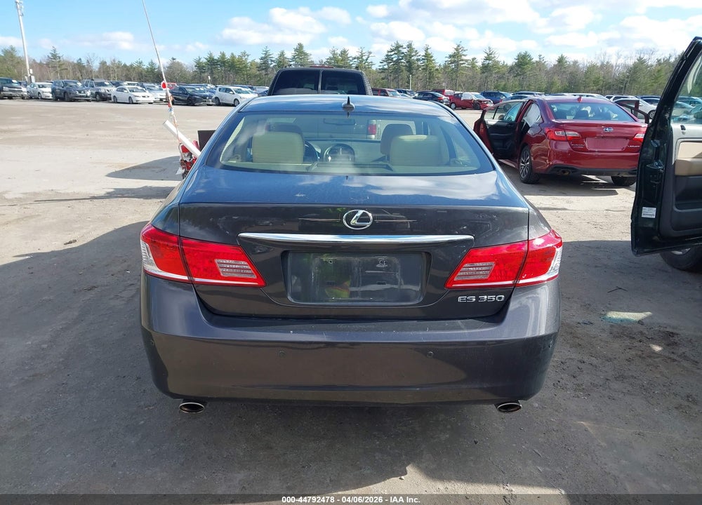 2012 LEXUS ES 350 VIN: JTHBK1EG9C2491898