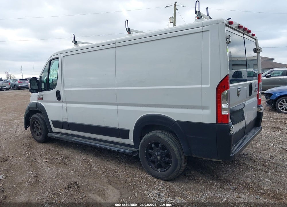 2016 RAM PROMASTER 1500 LOW ROOF VIN: 3C6TRVAG0GE114262