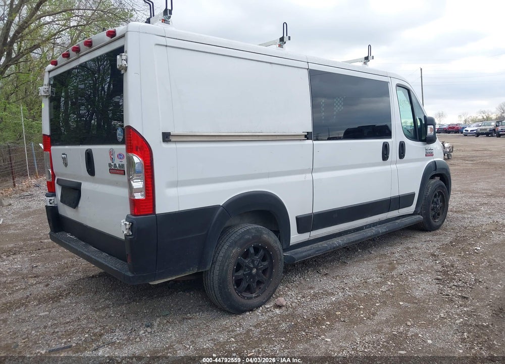 2016 RAM PROMASTER 1500 LOW ROOF VIN: 3C6TRVAG0GE114262