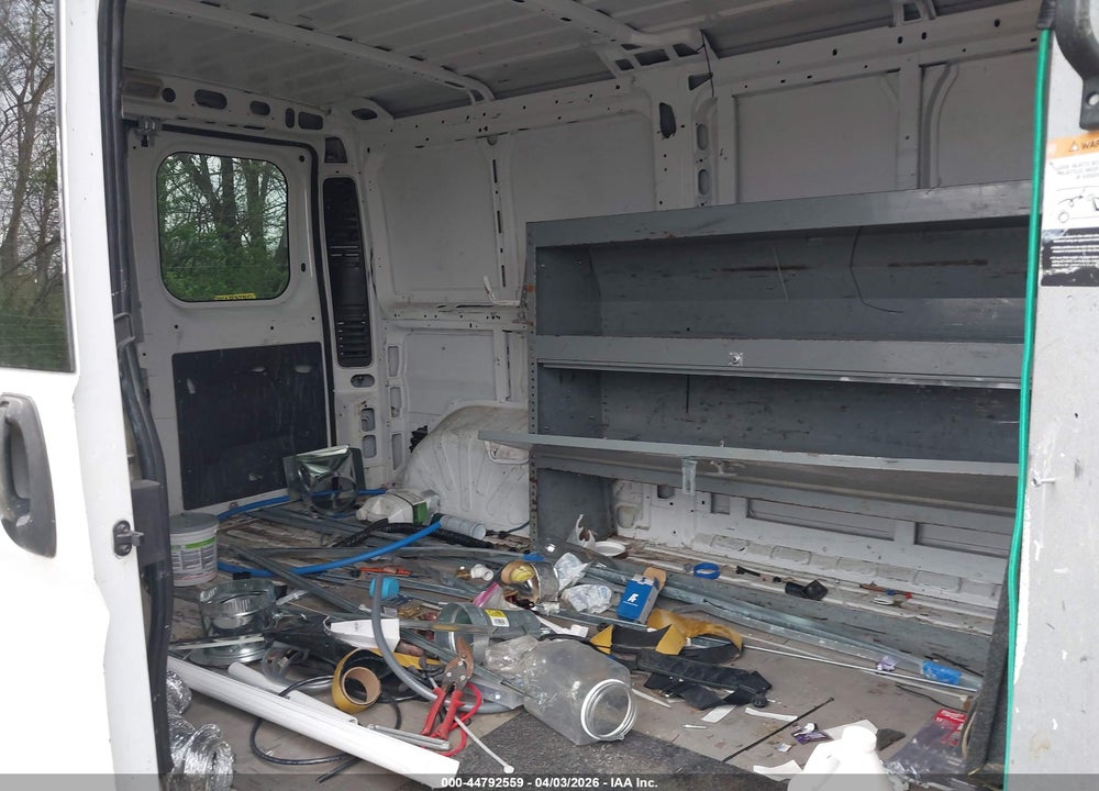 2016 RAM PROMASTER 1500 LOW ROOF VIN: 3C6TRVAG0GE114262