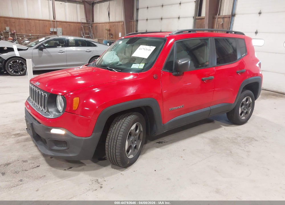 2018 JEEP RENEGADE SPORT 4X4 VIN: ZACCJBAB4JPG85542