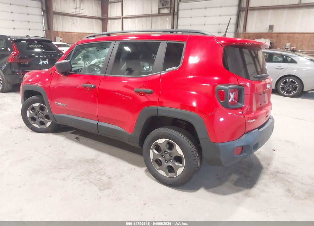 2018 JEEP RENEGADE SPORT 4X4 VIN: ZACCJBAB4JPG85542