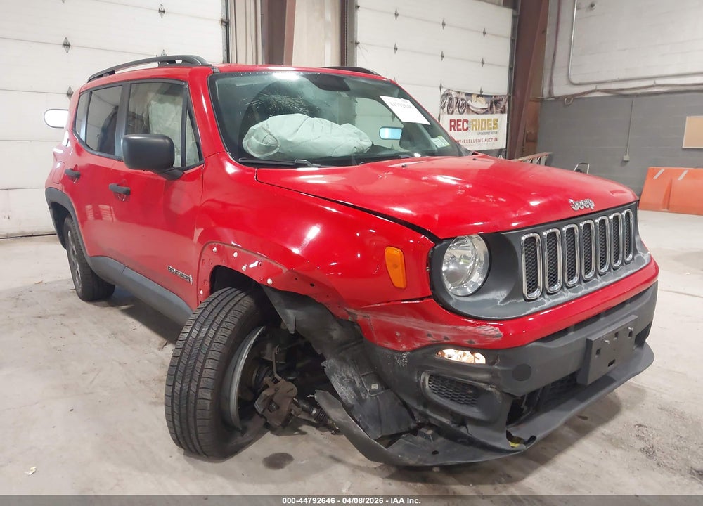 2018 JEEP RENEGADE SPORT 4X4 VIN: ZACCJBAB4JPG85542