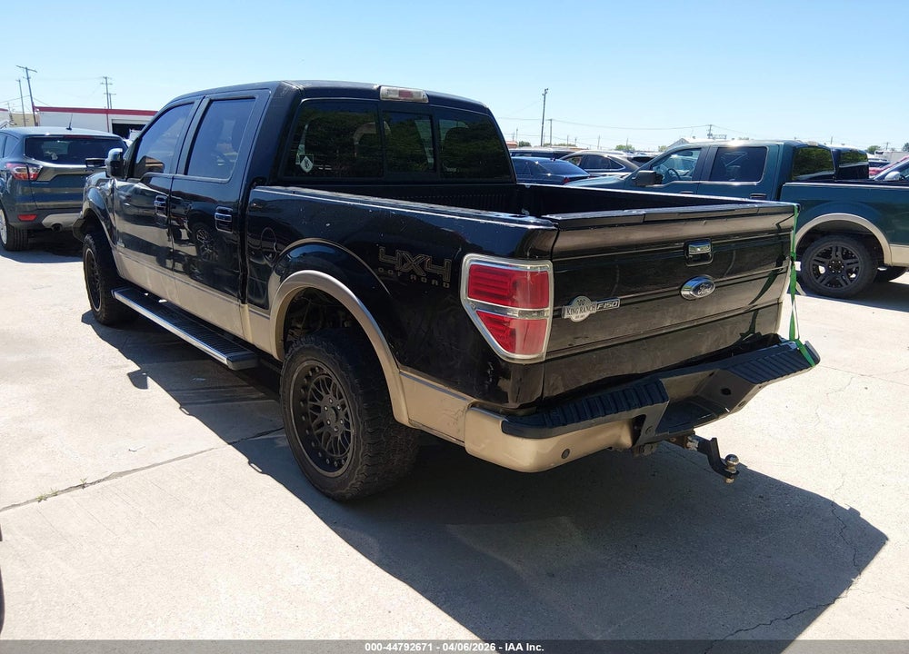 2013 KING FORD F-150  RANCH VIN: 1FTFW1ET3DKD87977