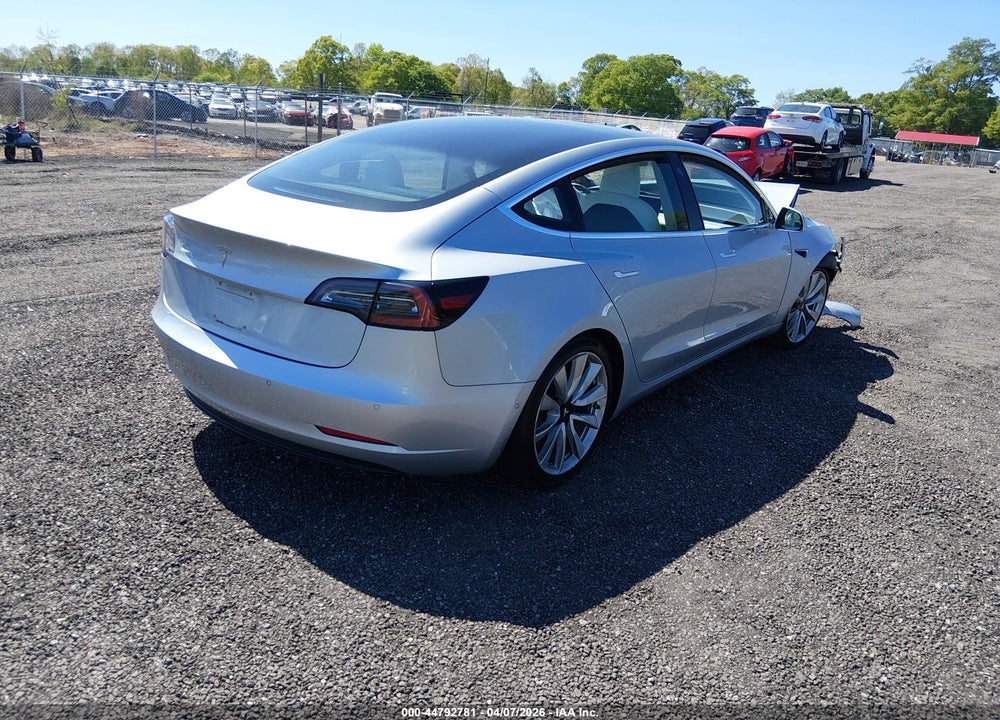 2018 TESLA MODEL 3 LONG RANGE/PERFORMANCE VIN: 5YJ3E1EB9JF097300