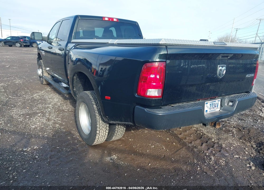 2018 RAM 3500 TRADESMAN  4X4 8' BOX VIN: 3C63RRGJXJG342811