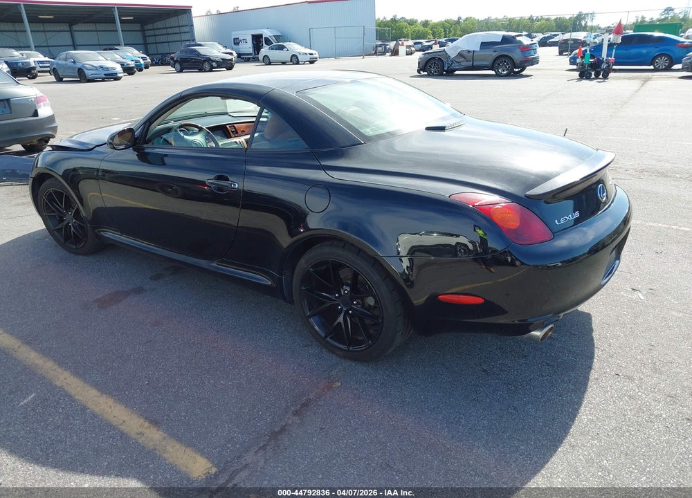 2002 LEXUS SC 430 VIN: JTHFN48Y820018860