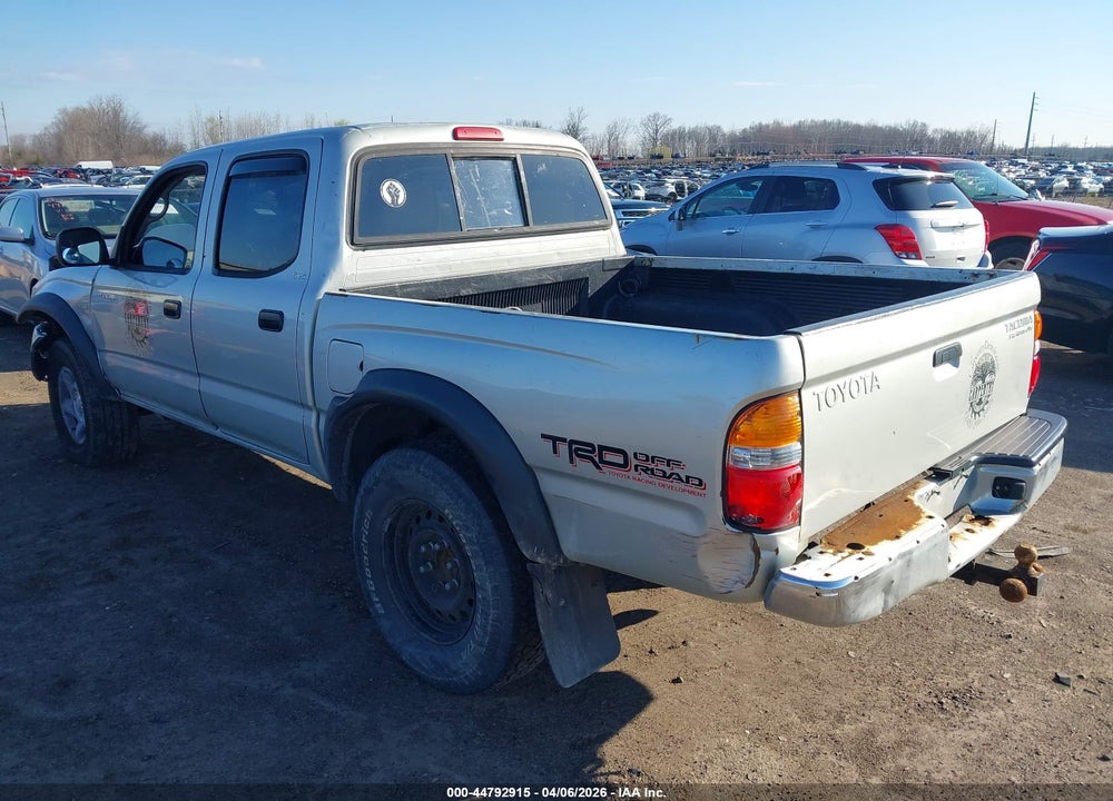 2003 TOYOTA TACOMA PRERUNNER V6 VIN: 5TEGN92N03Z272873