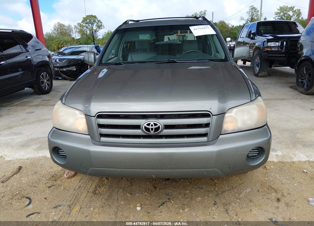 2007 TOYOTA HIGHLANDER V6 VIN: JTEDP21A270137236