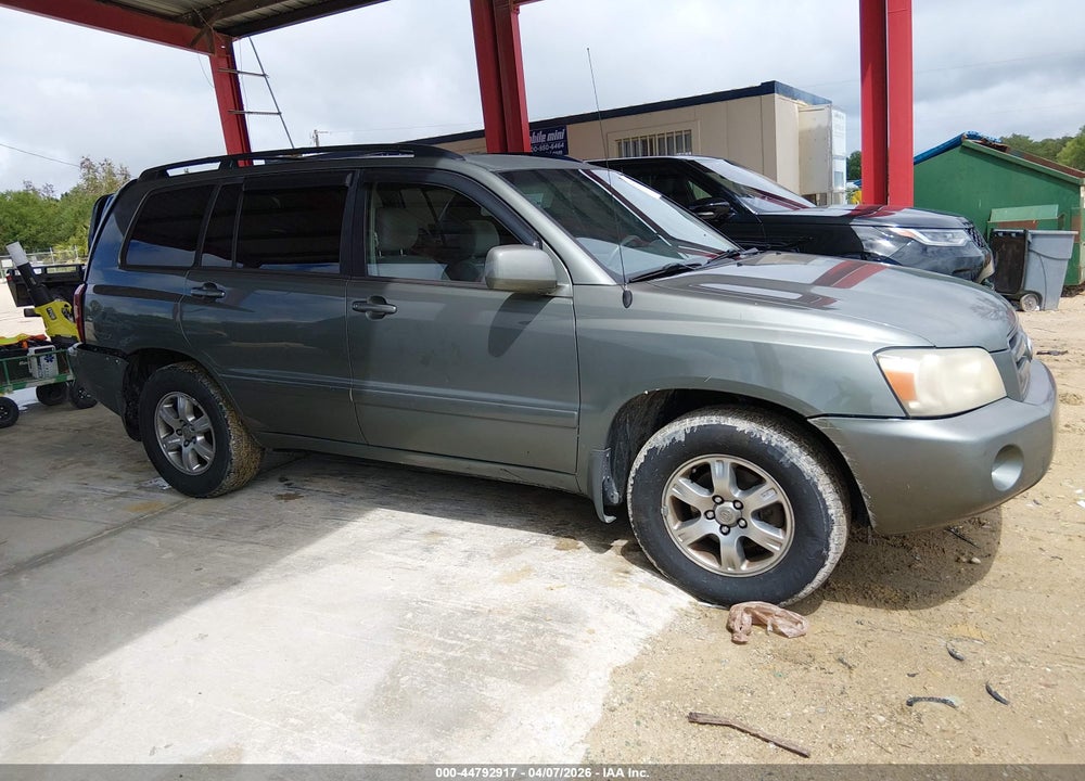 2007 TOYOTA HIGHLANDER V6 VIN: JTEDP21A270137236