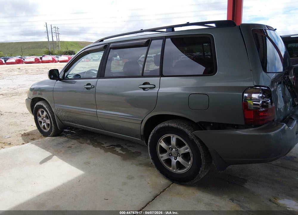 2007 TOYOTA HIGHLANDER V6 VIN: JTEDP21A270137236