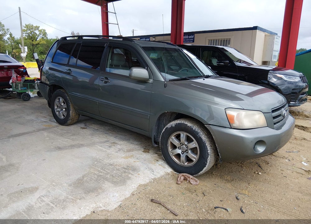 2007 TOYOTA HIGHLANDER V6 VIN: JTEDP21A270137236