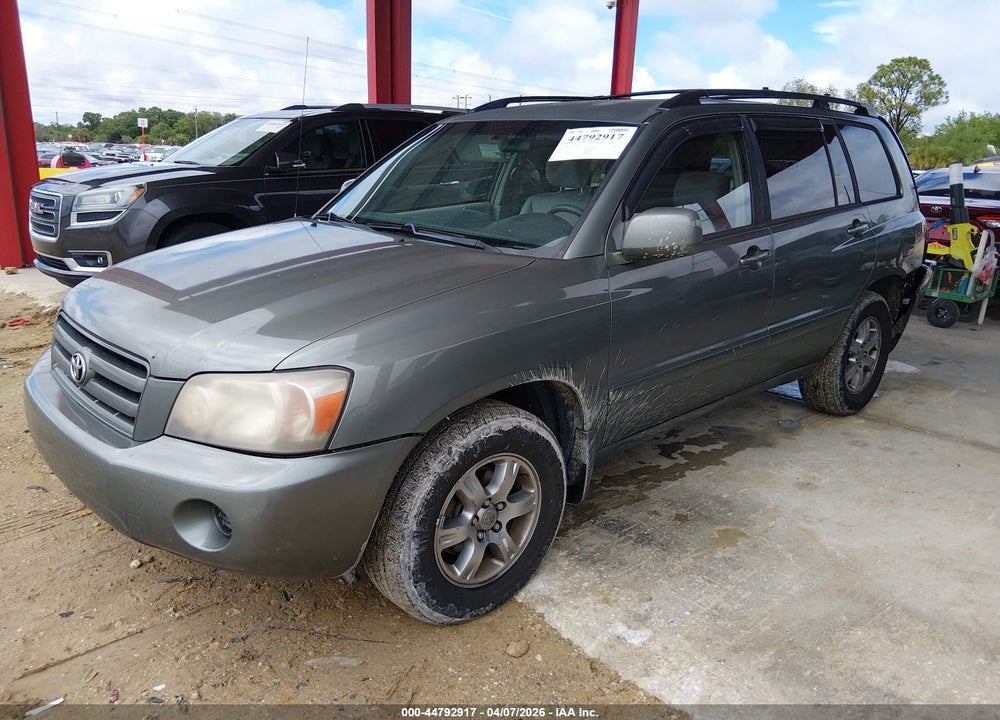 2007 TOYOTA HIGHLANDER V6 VIN: JTEDP21A270137236