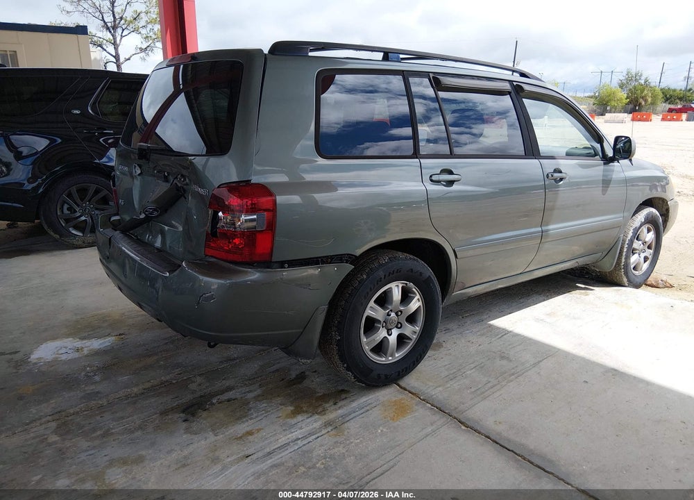 2007 TOYOTA HIGHLANDER V6 VIN: JTEDP21A270137236