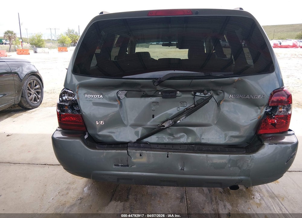 2007 TOYOTA HIGHLANDER V6 VIN: JTEDP21A270137236